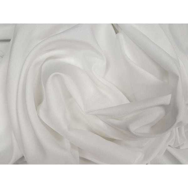 Atlas Commercial Products 90" Round Polyester Tablecloth, White PY-90R-01